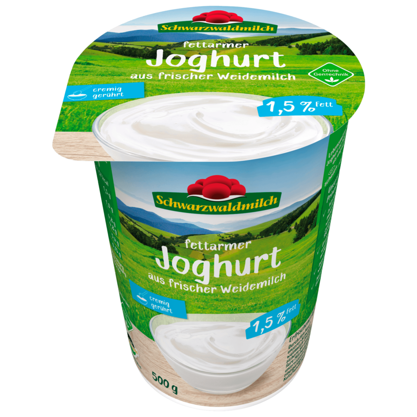 Schwarzwaldmilch fettarmer Joghurt 1,5% 500g